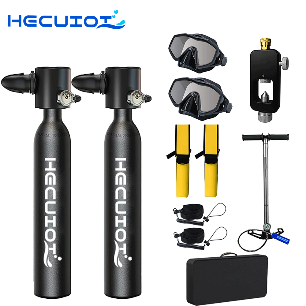 Snorkel Set - HECUIOI мини-бак для подводного плавания, оборудование