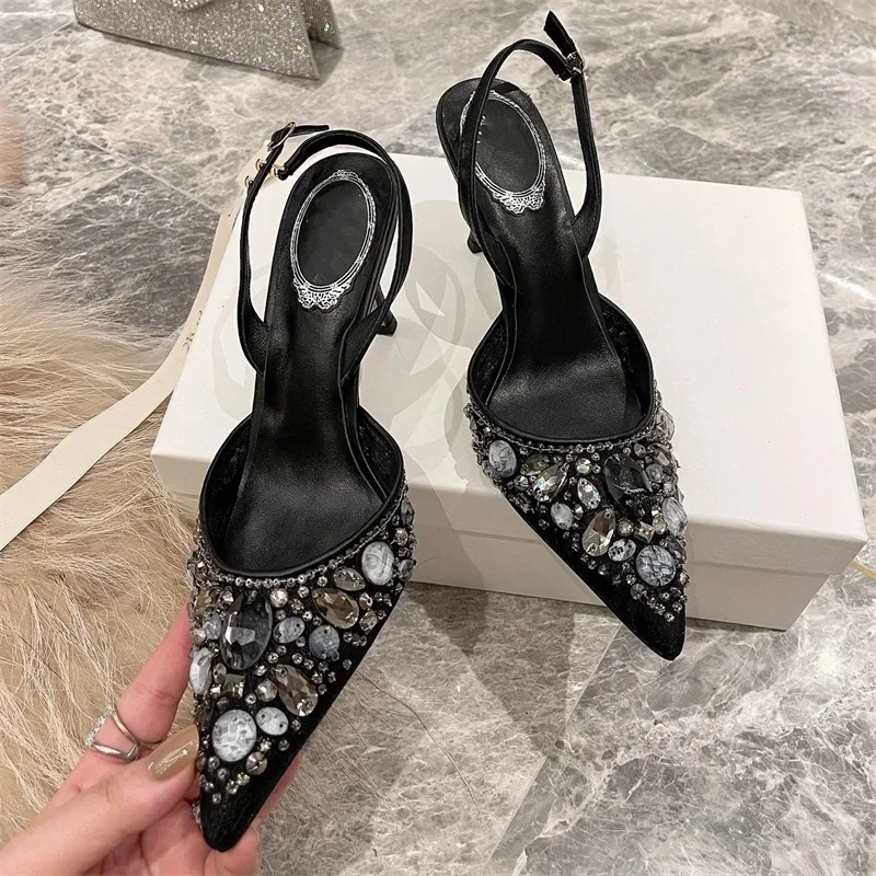 Water Shoes - Baotou Water Diamond Кружевные сандалии с