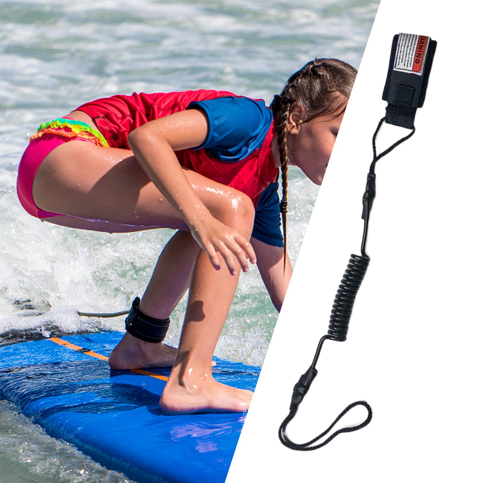 Surfboard Leash - Прочный ремень-фиксатор для серфборда, спиральный страховочный