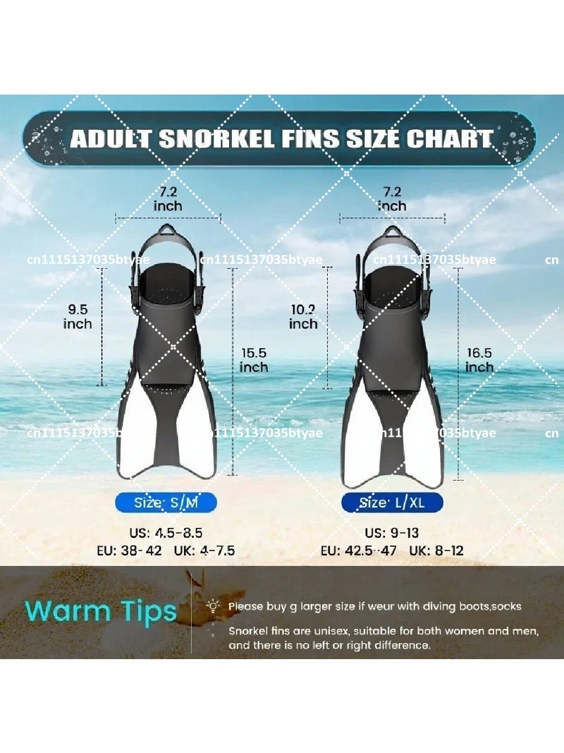 Регулируемые профессиональные  – обзор и цена Snorkeling Gear