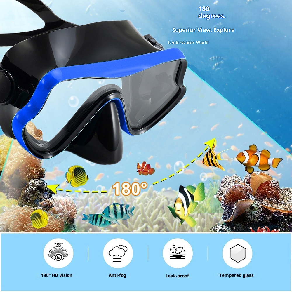 Комплект для снорклинга: маска – обзор и цена Diving Mask